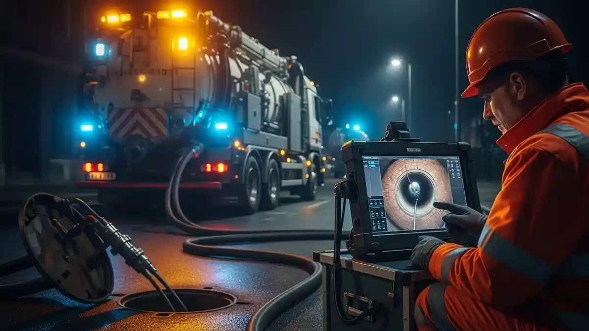 24/7 emergency sewer response